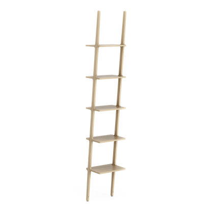 Libri 5 hyller Eik Natur