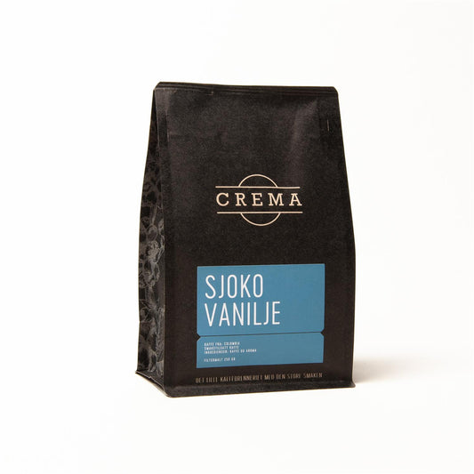 Sjoko Vanilje kaffe hele bønner 250 gram