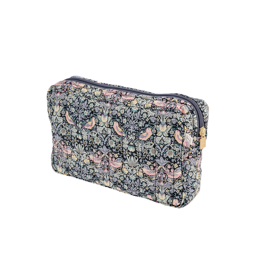 Pouch Small Liberty Strawberry Thief Black