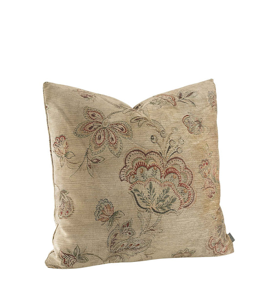 Miralago Flower beige putetrekk 50x50 cm