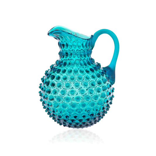 Hobnail Large Jug 2L Aquamarine