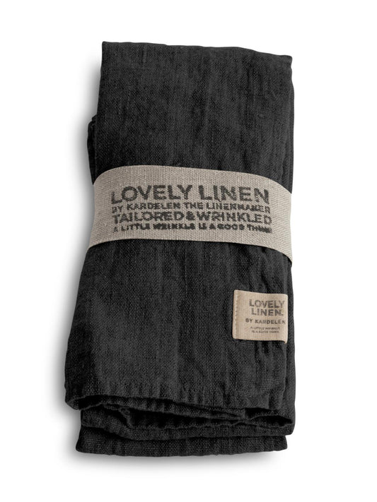 Serviett Lovely - Dark Grey