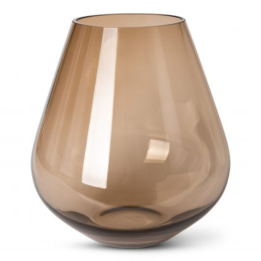Rocks stormlykt/vase topaz 22 cm