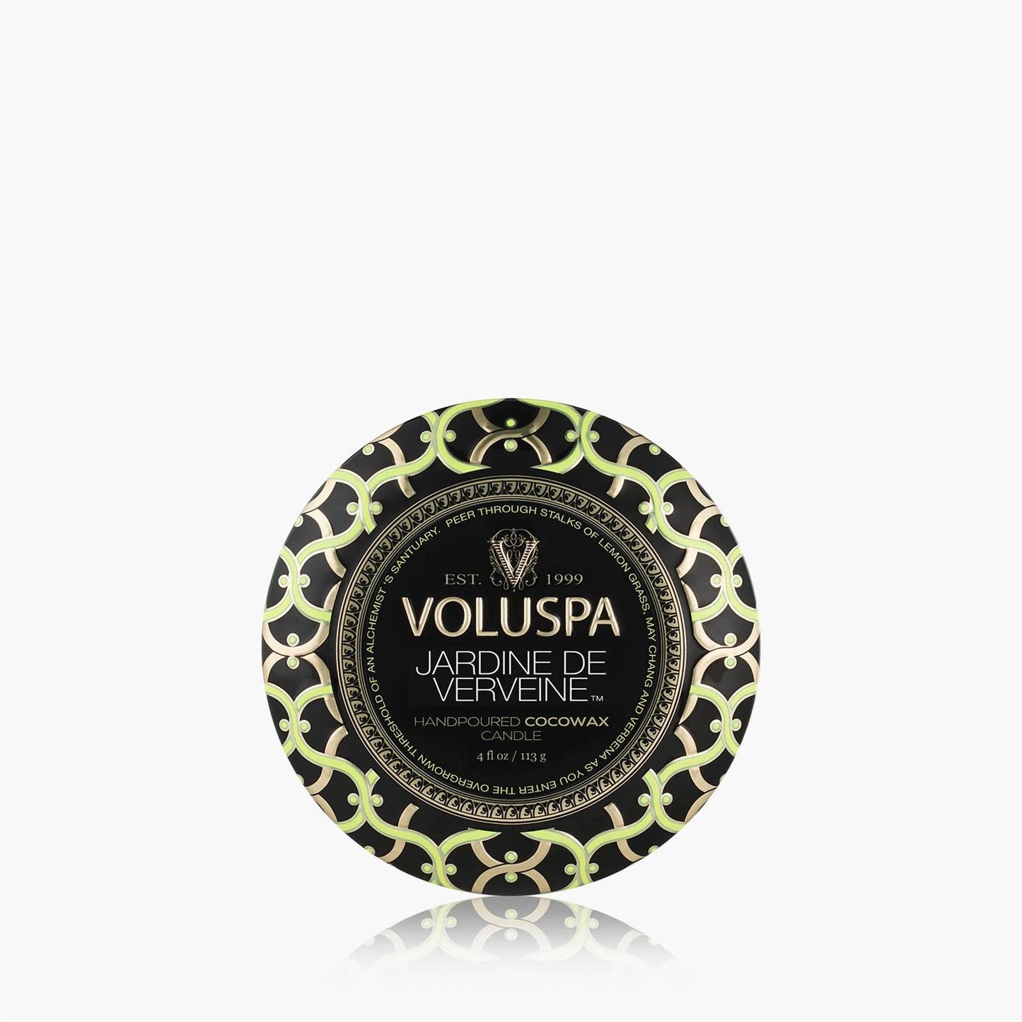 Jardin De Verveine Mini Tin Candle 25 Timer