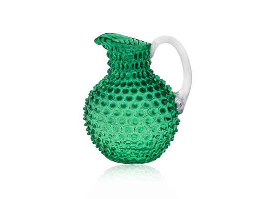 Hobnail Large Jug 2L Underlay Dark Green