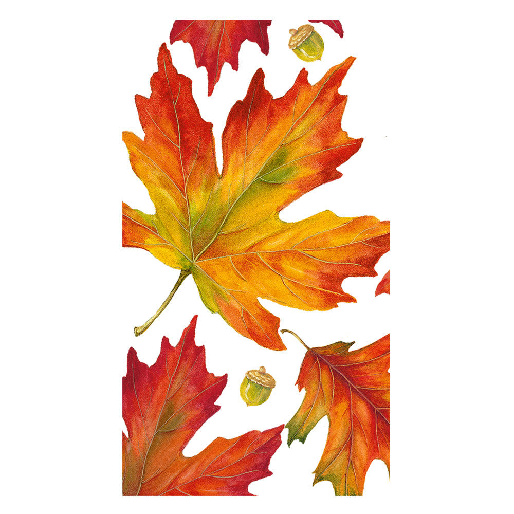 Serviett buffét autumn hues white