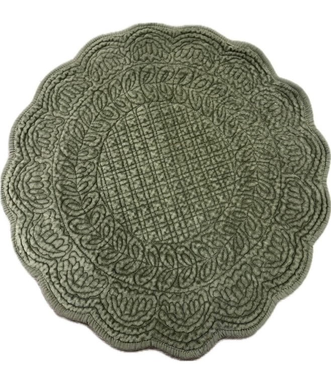 Spisebrikke Palazzo rund Olive