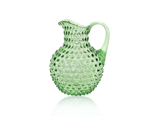 Hobnail Large Jug 2L Light Green