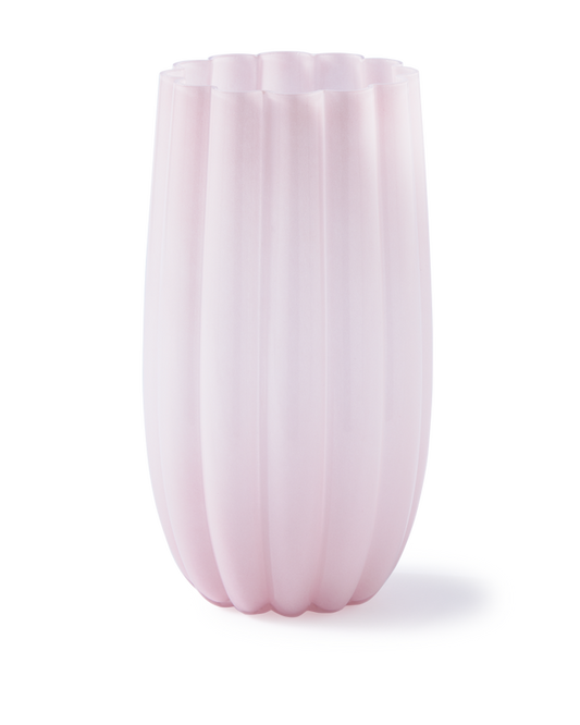 Large melon vase pink