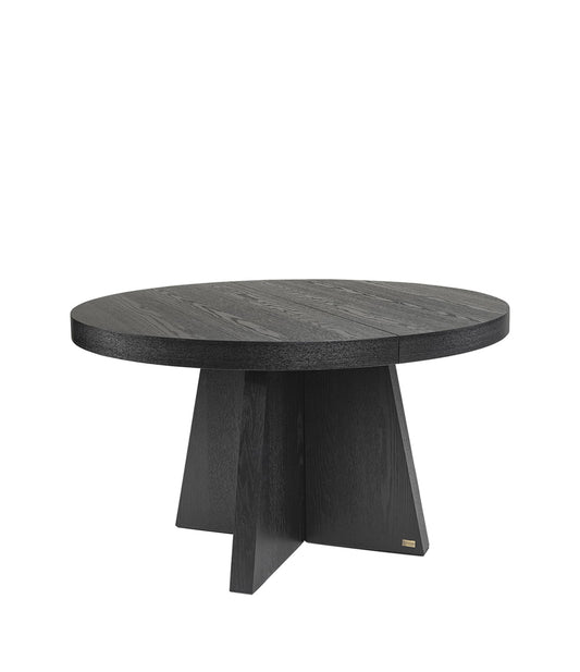 Trent Spisebord Sort Ø130 cm