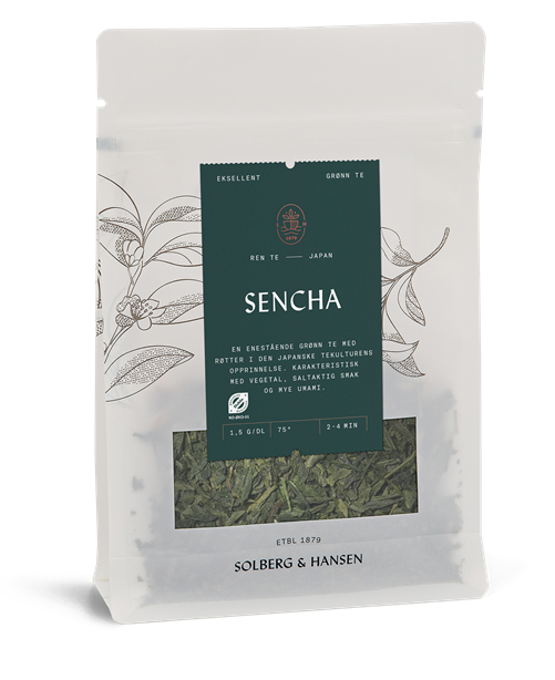 Sencha grønn te Økologisk 100 gram