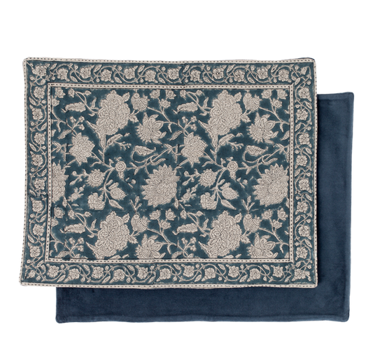 Spisebrikke Indian Rose Denim blue