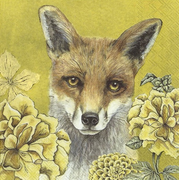 Serviett lunch fox tale