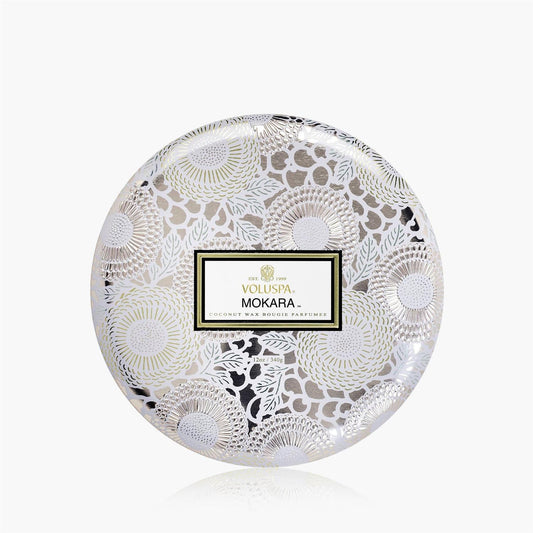Mokara 3 Wick Tin Candle 40 Timer