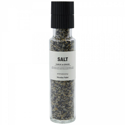 Salt hvitløk & ingefær 255 g