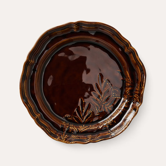Tallerken 28 cm Coffee