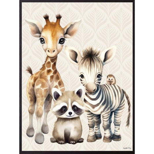 Plakat Family and friends 30x40 cm
