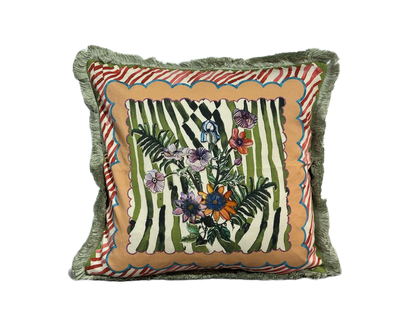 Putetrekk Ioli peach 45x45 cm