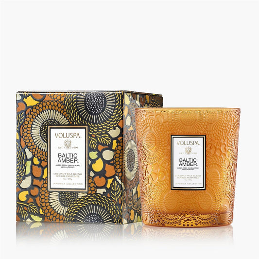 Baltic Amber Classic Boxed Candle 60 timer