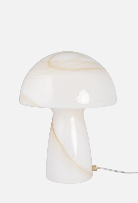 Bordlampe Fungo Swirl 22  – Beige