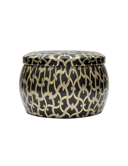 Suede Noir Mini Tin Candle 25 Timer