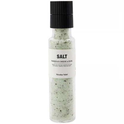 Salt parmesan og basilikum 320 gram