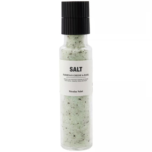 Salt parmesan og basilikum 320 gram