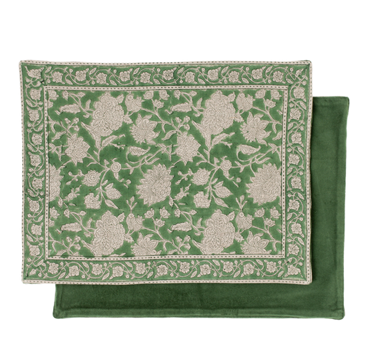 Spisebrikke Indian Rose Green