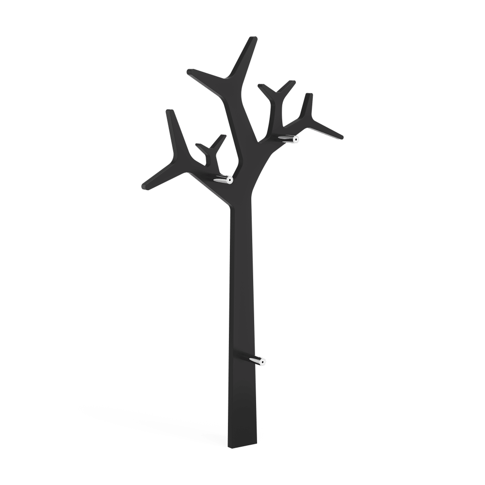 Tree Wall Svartlakkert 134 cm