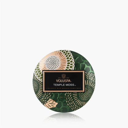 Temple Moss Mini Tin Candle 25 Timer