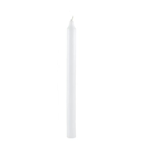 Kronelys Hvit 29 cm
