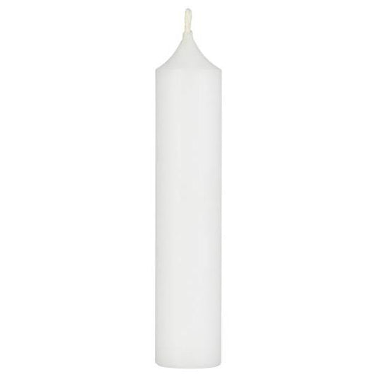 Bedelys hvit 11 cm