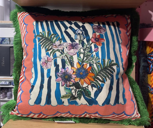Putetrekk Ioli pink 45x45cm