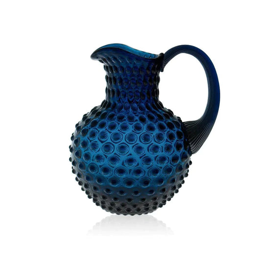 Hobnail Karaffel 2L Royal Blue