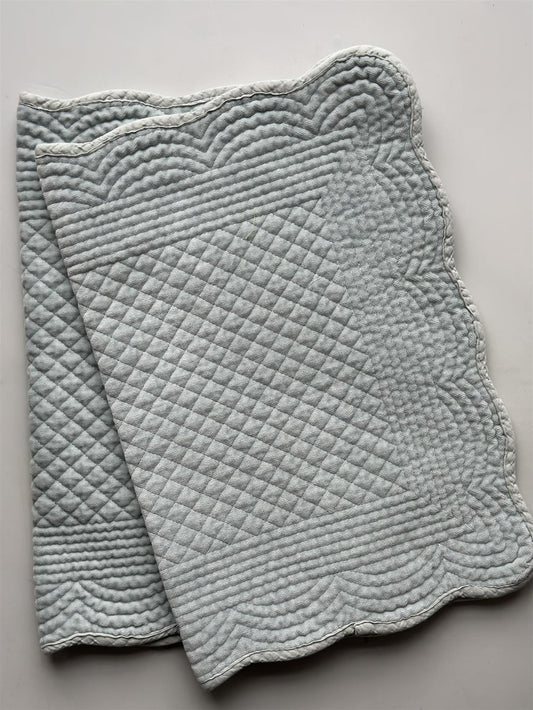 Spisebrikke velour Grey