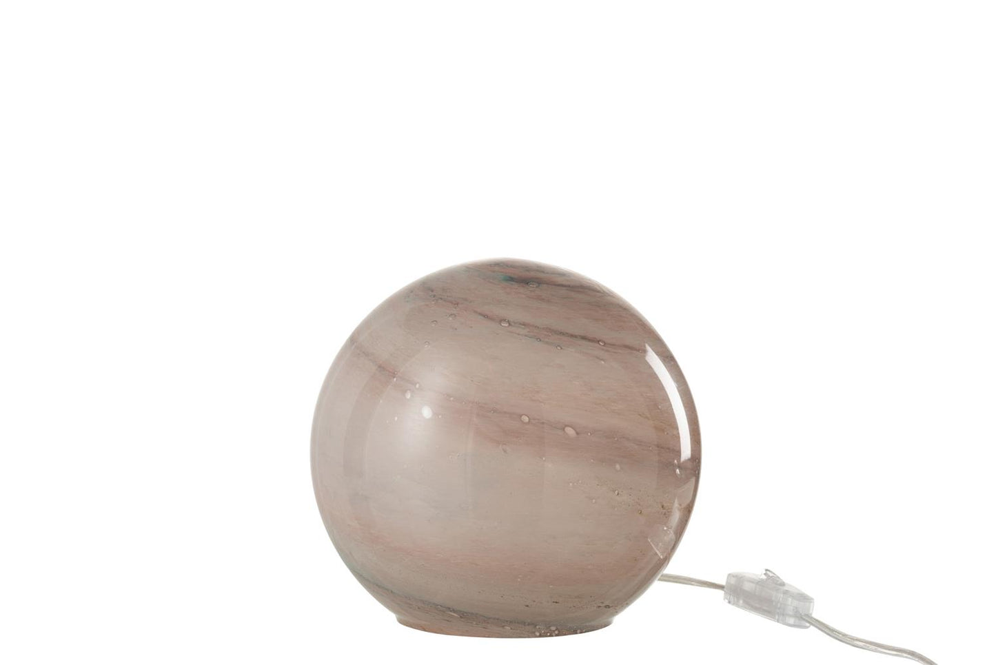 Lamp Dany spots round glass pink small
