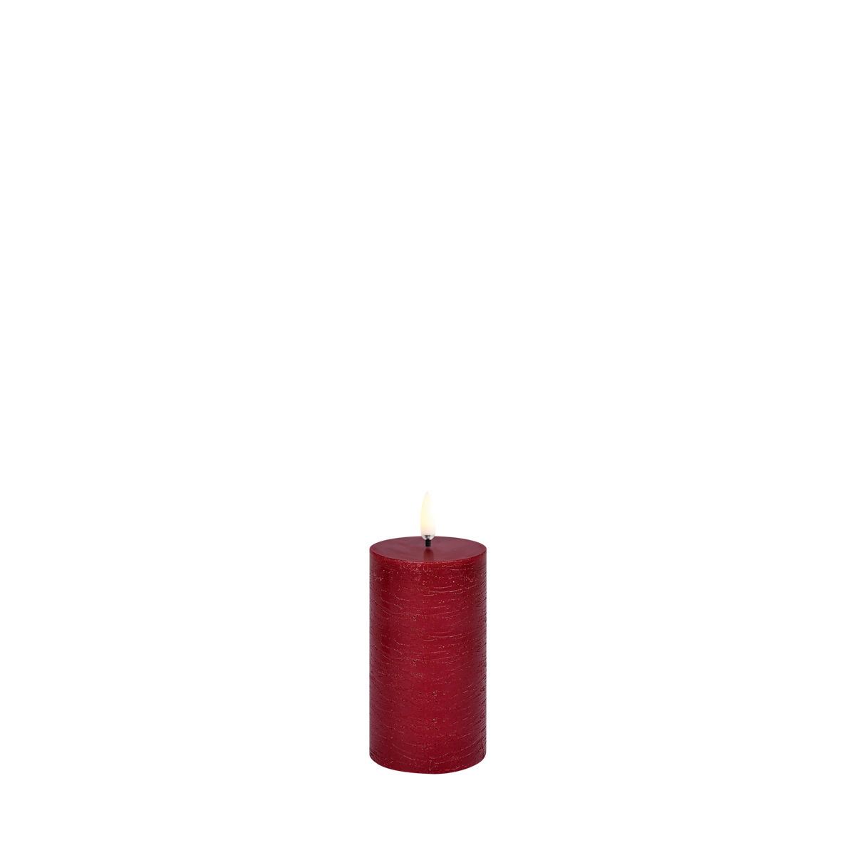 LED kubbelys carmine red 5,8x10,1 cm