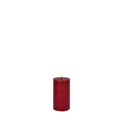 LED kubbelys carmine red 5,8x10,1 cm