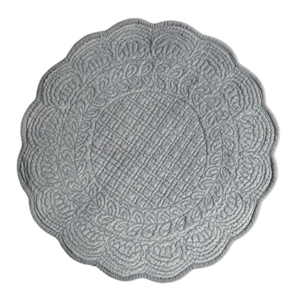 Spisebrikke Palazzo rund Acier