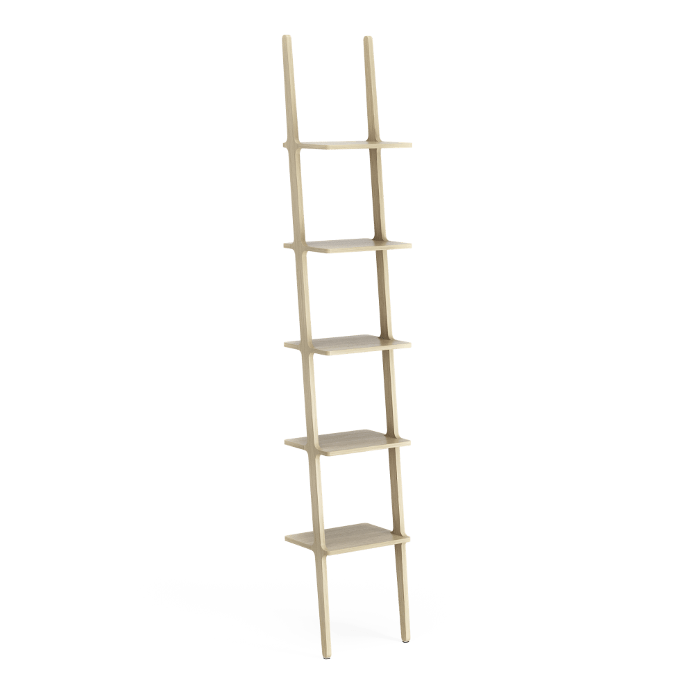 Libri 5 hyller Eik Natur