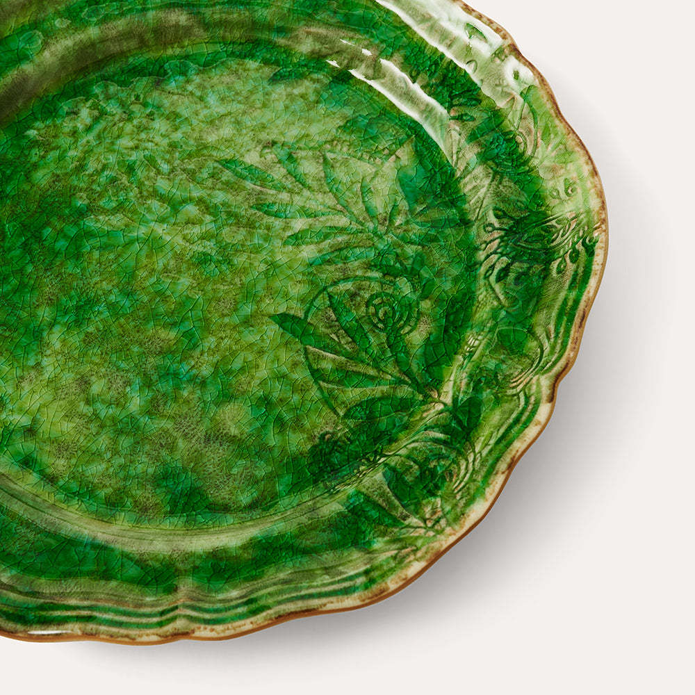 Tallerken 28 cm Seaweed