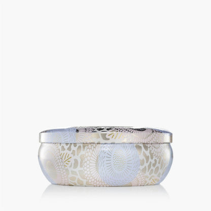 Santal Vanille 3 Wick Tin Candle 40 Timer