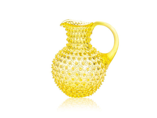Hobnail Large Jug 2L Citrine