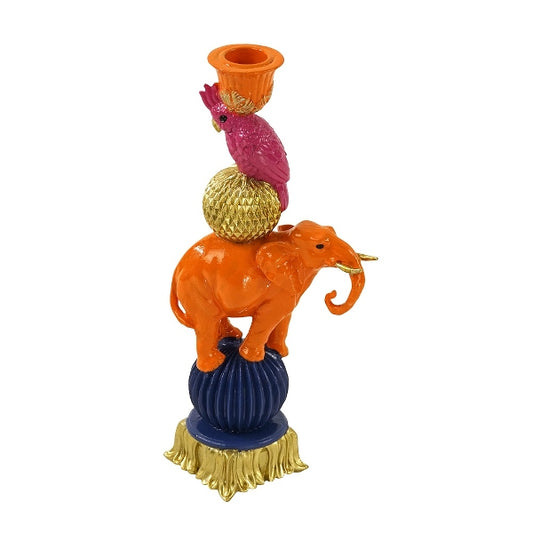 Elefant lysestake oransje