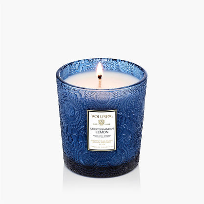 Mediterranean Lemon Classic Boxed Candle 60 Timer