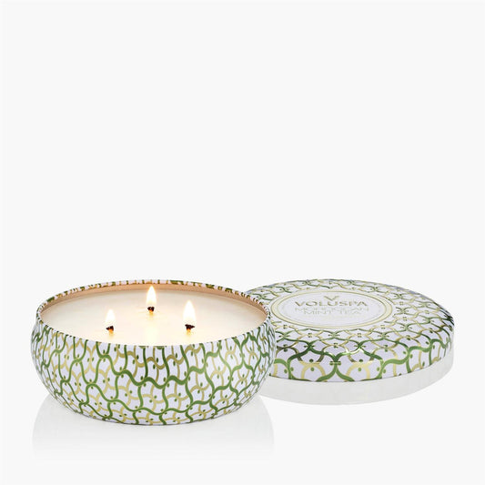 Moroccan Mint Tea 3 wick tin Candle