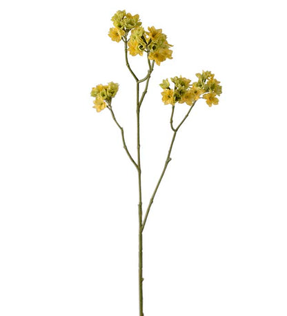 Blomsterkvist gul 80 cm