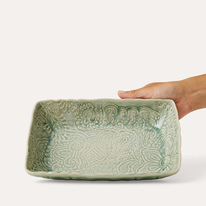 Ildfast form 23x15 cm Antique