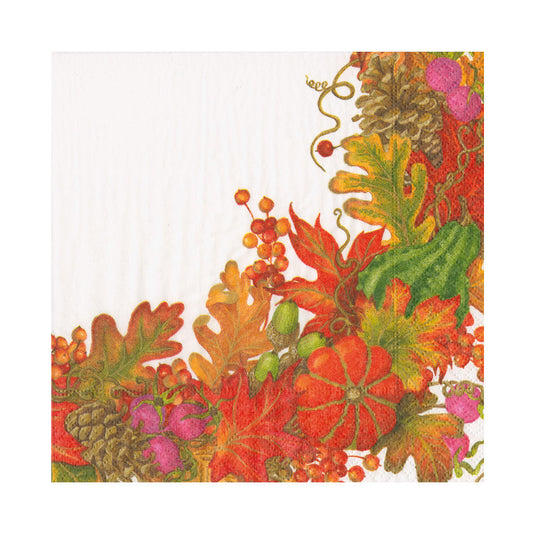 Serviett lunch harvest garland