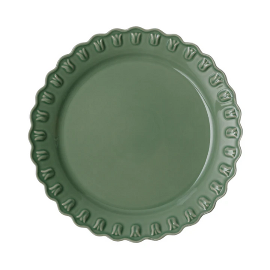 Tulipa Tallerken 26 cm - Verona Green